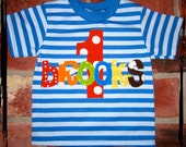 Striped What's In a Name Birthday Tee - LIMITED EDITION