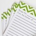 SALE - 50% OFF - Green Recipe Cards