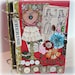 BEST FRIENDS Altered Hardback Book Cover Scrapbook Album