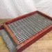 Vintage Seed Sifter Sorter Primitive Farm tool with label