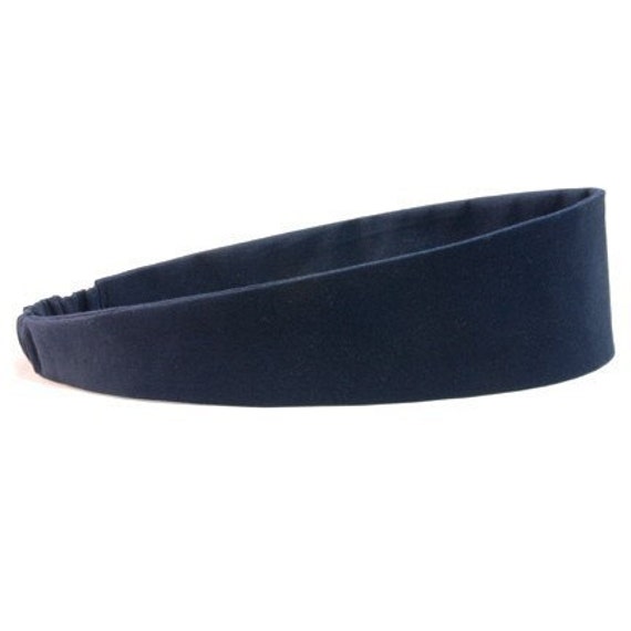 Womens NAVY BLUE Headband Deepest Darkest by StylishModeHeadbands