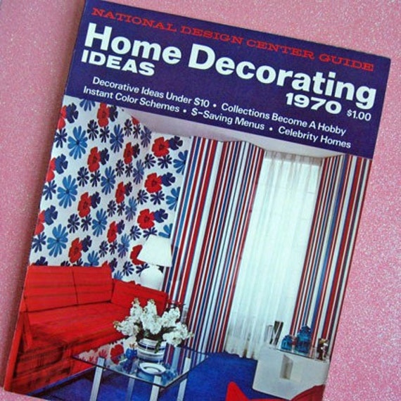 1970 Vintage Home  Decorating Ideas  Magazine 