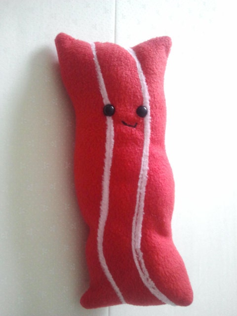 bacon plush toy