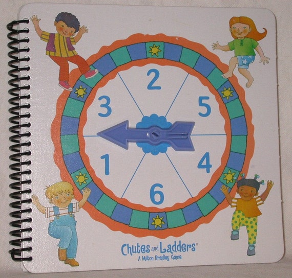 Chutes and Ladders Spinner Journal Notebook
