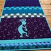 Kokopelli Art Quilt Wall Hanging