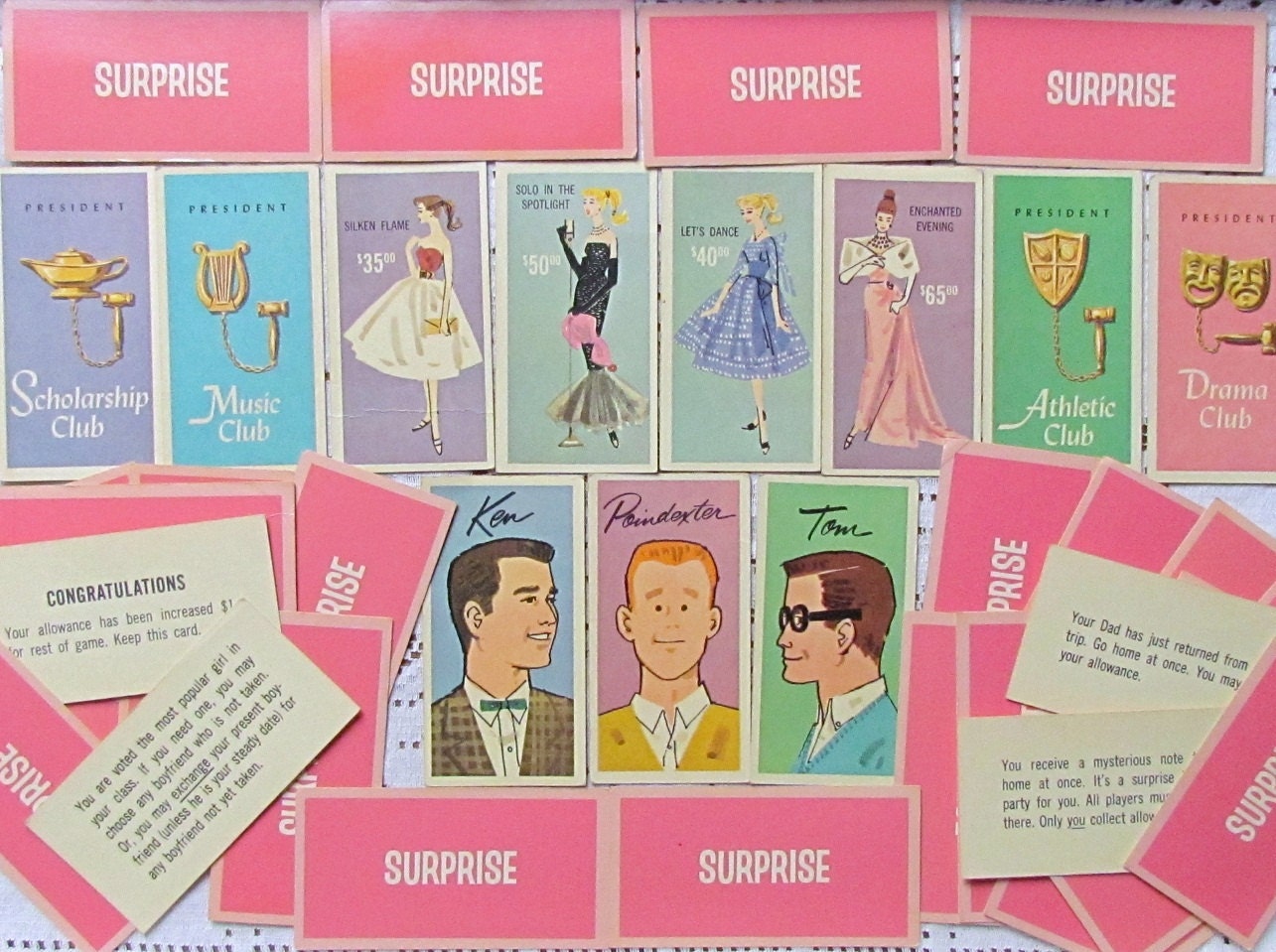 barbie card collection