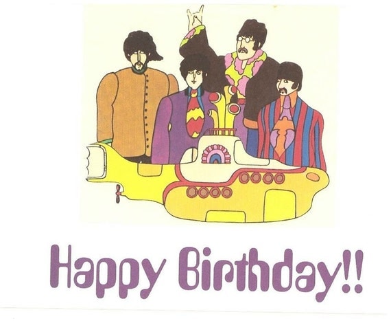 happy birthday song beatles