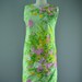 1960s floral sheath Vintage shift 60s Mod dress size small lilli pulitzer style pastel flower print