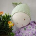 Waldorf Doll, Infant & Toddler Size, Hand Embroidered Face, 11 Inch (Ready to Ship)
