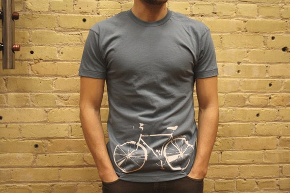 mens bicycle t shirt