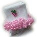 Sale - Sale- Sale - Kathy's Beaded Socks - Pink Strawberry