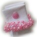 Sale - Sale - Sale - Kathy's Beaded Socks - Pink Glitter Ladybug