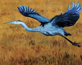 Great Blue Heron Print