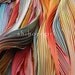 Silk Shibori Pleated Ribbon-the Original by ShiboriGirl Studios