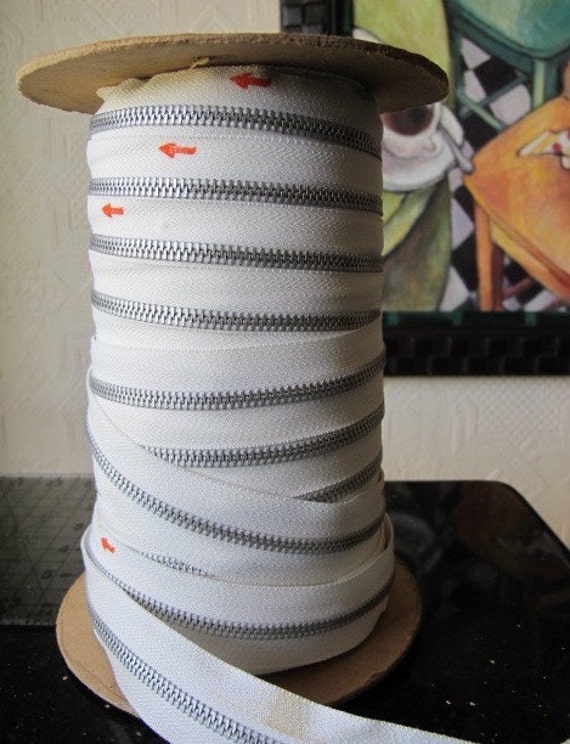 Zipper Tape Roll Continuous Zipper with Aluminum Teeth No.5