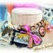 Alice in Wonderland Charm Necklace- Reserved.