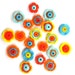 Lampwork Beads, Lampwork beads set, Lampwork Glass Beads, Flowers Beads(20) SRA