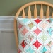 Decorative Pillow Cover Shabby Chic Cathedral Window Moda Bliss - 18 Inch