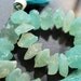 Blue Agate Hammer Faceted Discs, 18MM, PK4