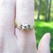 Sweet & Dainty 1940's 14K Gold Diamond Engagement Ring