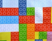 Big Yellow Bricks fabric - FQ