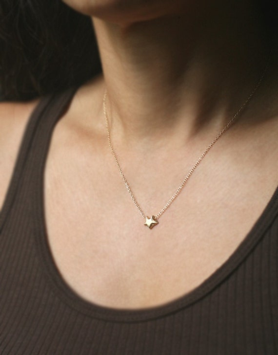 Fox Necklace in 14K Gold