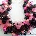 Handmade Original Beaded Charm Bracelet by Kim Smith - Liquorice and Candy