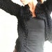RESERVED For Sandy A moment 2 myself black chunky cardigan 1 - 2 left in this yarn/shade.