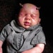 OOAK Custom reborn Demon Baby Doll Soft Body Posable