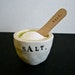 salt bowl (yellow/chartreuse).