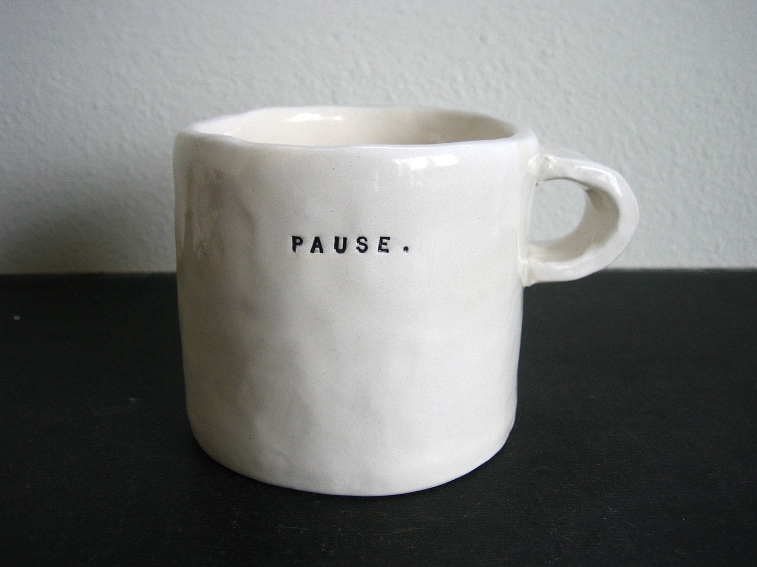  PAUSE  mug 