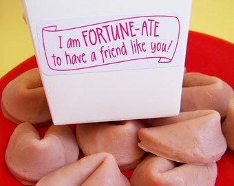 Fortune Cookie Soap Set - Cookie Soap, Friend Gift, Food Soap, Party Favors, Wedding Favors, Chinese Food Soap, Best Friends, Soap Gift