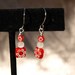 Fun Red and White Millefiori