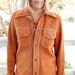 1970's bohemian chic suede/leather jacket. SIZE M