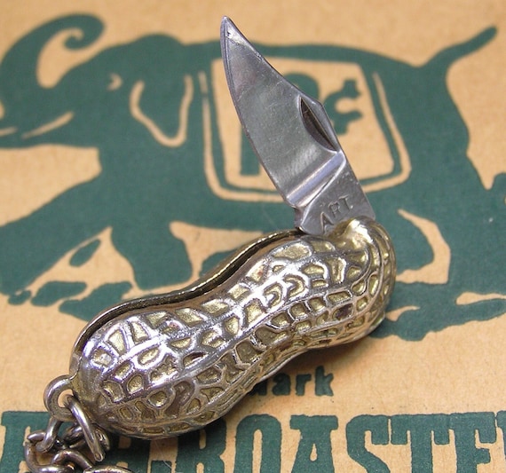 Tasty Peanut Pocket Knife by ohmymilky on Etsy