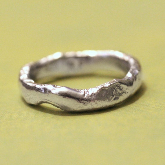 Reticulated Silver Ring by rheta on Etsy
