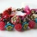 Raspberry Silk Bracelet
