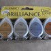 Brilliance stamping Ink Planetarium by Tsukineko for Card Making Paper Crafting scrapbooking Metallic Colors