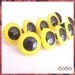20 mm animal / amigurumi / big / YELLOW safety eyes - 5 pairs