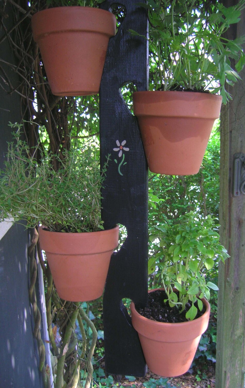 Wooden Plant Hanger for the Garden Lover