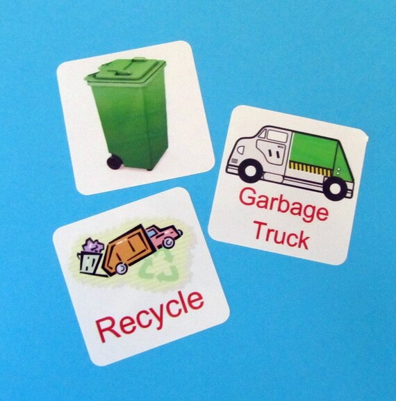Items similar to Customized Garbage Trash Truck Recycling Stickers
