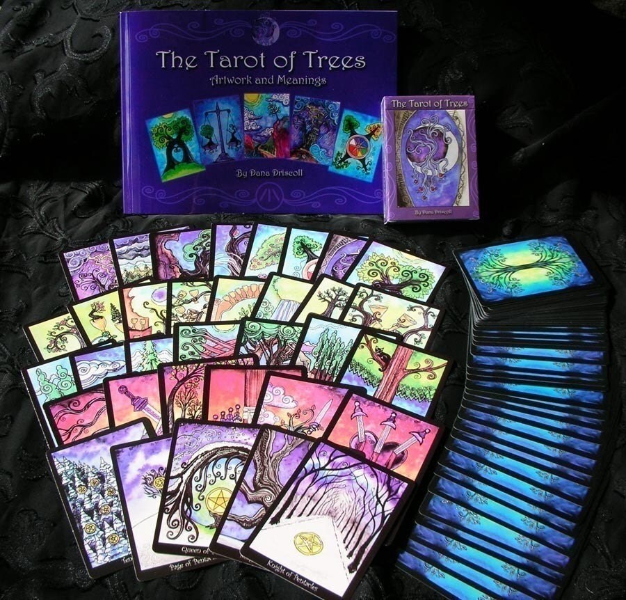 Tarot of Trees Book and Deck Set... Full color Beautiful