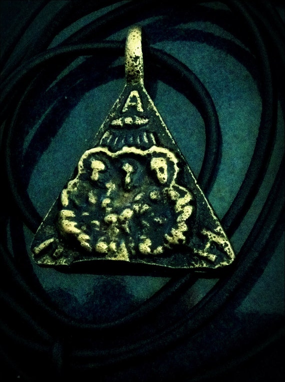 Trespicu Obverse Eye Of God Talisman Amulet Pendant Medallion