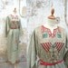 RESERVERD reserverd reserverd 1980 Ethnic dress embroidered Egyptian long sateen caftan dress size S/M/L