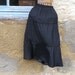 Black sateen petticoat size Medium