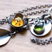 Modern Trendy Tassel Necklace with Handmade Charms - Silver Metalwork - Artisan - Playful - Everyday