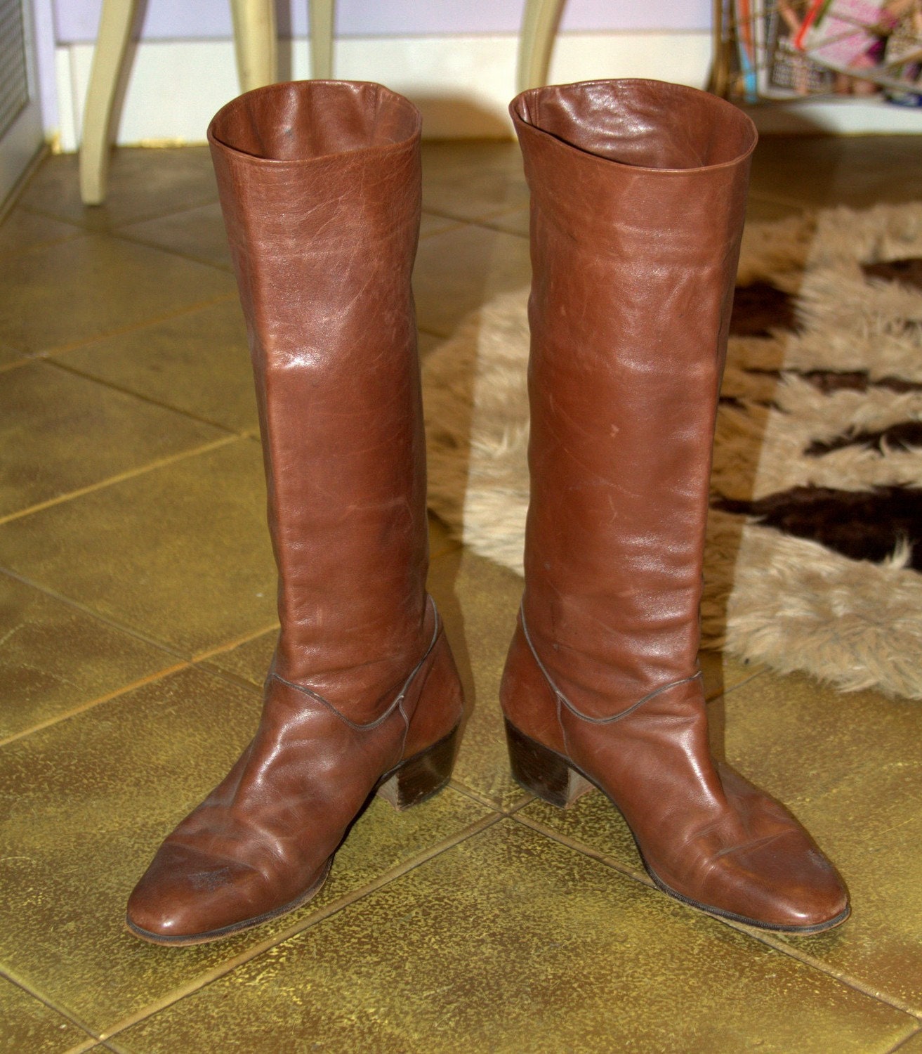 Vintage BRUNO MAGLI ITALIAN Riding Boots men's 9