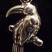 Sterling Silver Toucan Bird Charm or Pendant
