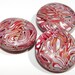 S A L E - Handmade Polymer Clay Lentil Beads - Old World