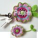 Pattern Key Cover Flower